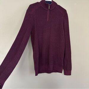 Ted Baker Purple Zip Up Sweater